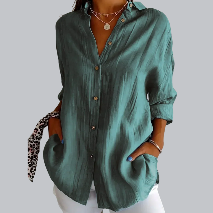 SOPHIE™| Bluse aus Premium-Baumwolle für stilvolle Tage