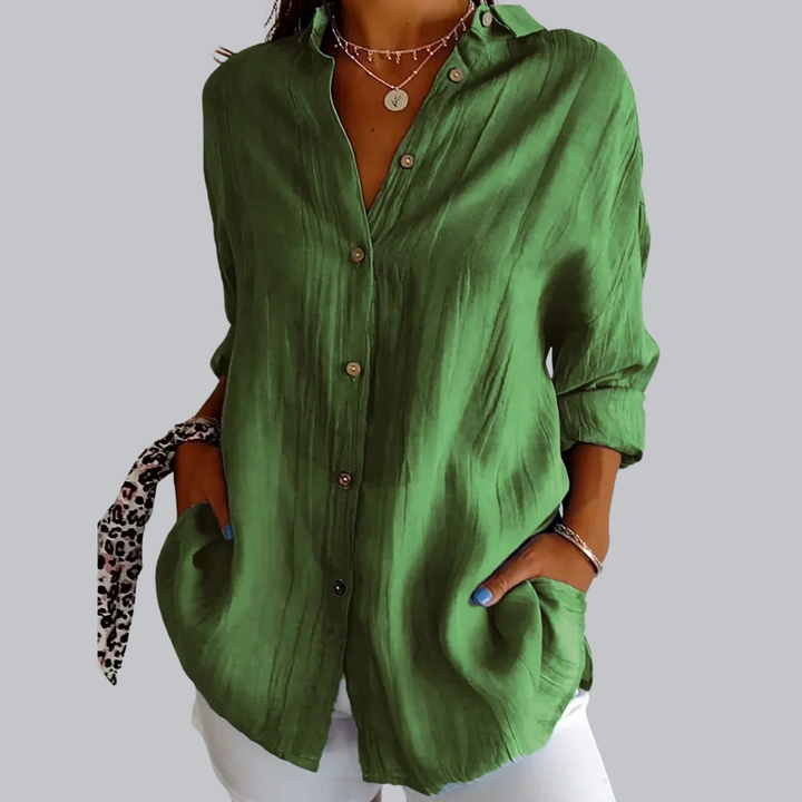 SOPHIE™| Bluse aus Premium-Baumwolle für stilvolle Tage