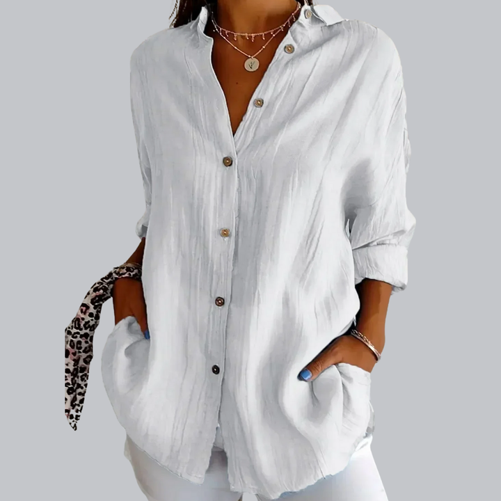 SOPHIE™| Bluse aus Premium-Baumwolle für stilvolle Tage
