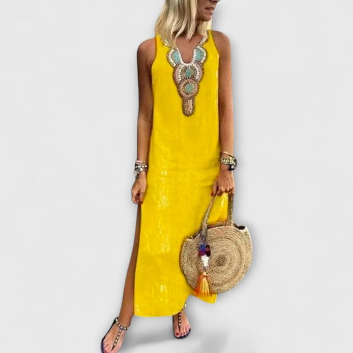 PAULA™ | Maxikleid mit fließender Passform