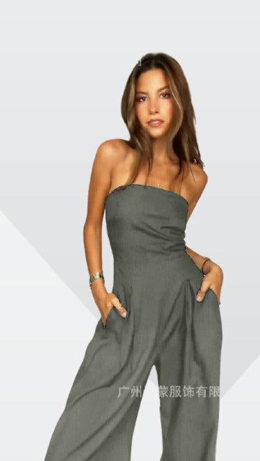 CINDY™ | Ärmelloser Jumpsuit aus Premium-Stoff – Perfekt für besondere Anlässe